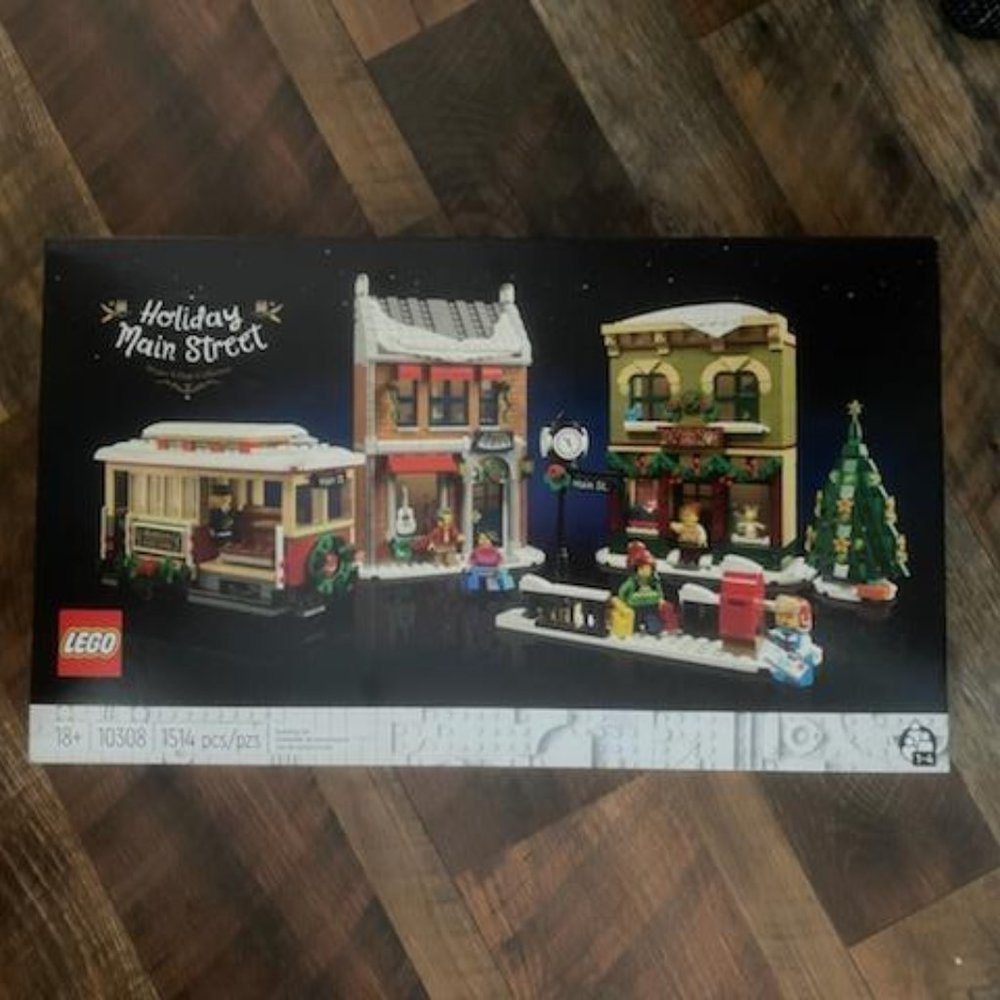 Lego Holiday Main Street Set - New in Box - Unopened - #10308 - 1514 Pc